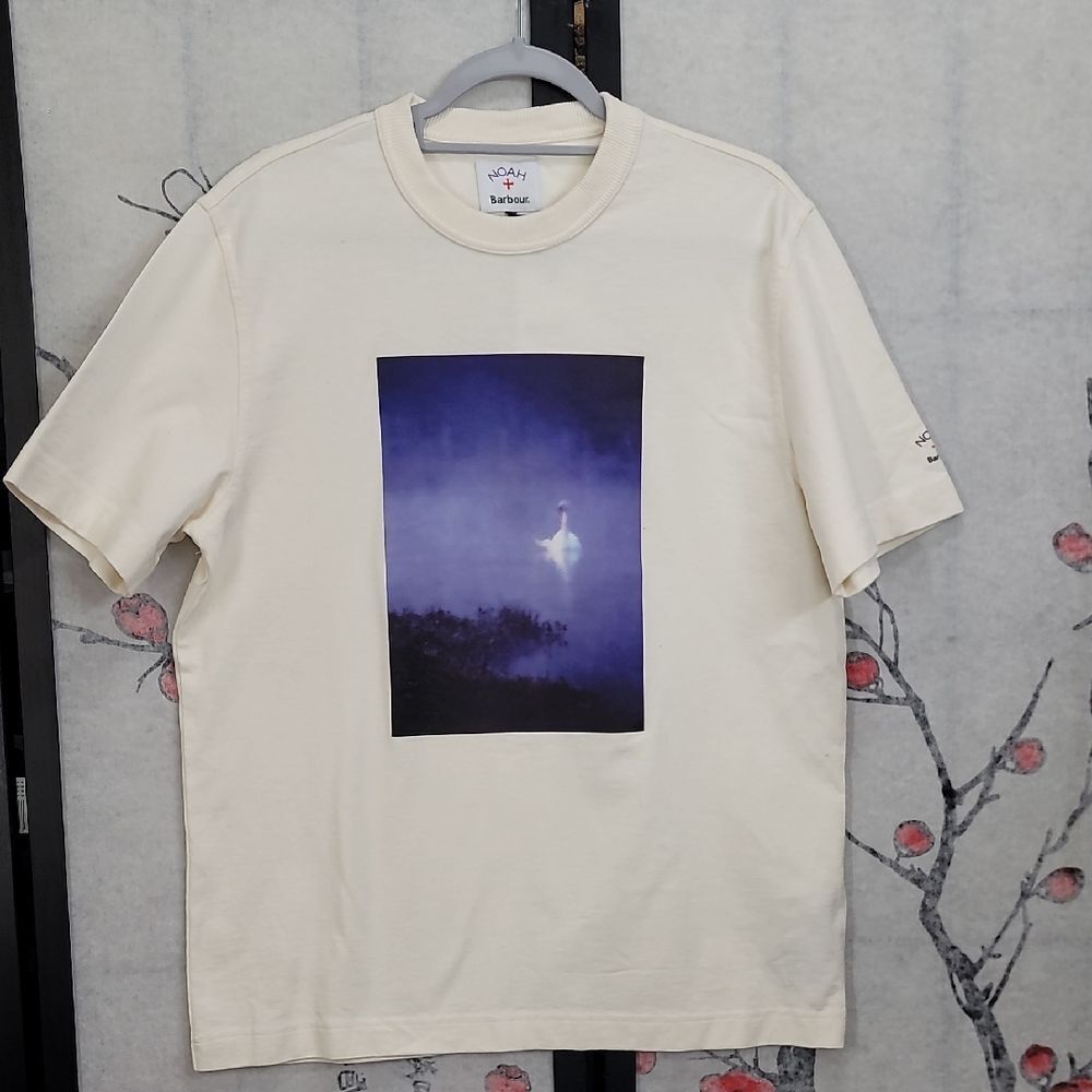 Barbour x NOAH Nwt Archive T-shirt white Size Medium